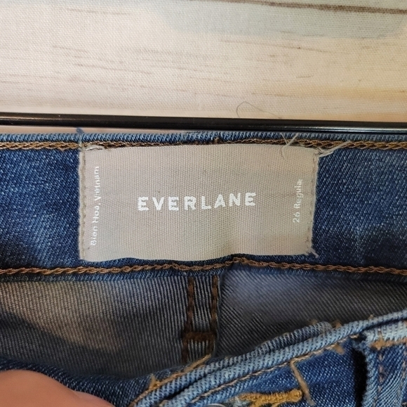 EVERLANE HIGE RISE SKINNY JEANS, SZ 26 - Picture 4 of 8